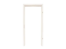 Herholz Zarge weiß rechts, Kante rund 1985x860x140 mm