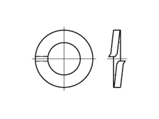 Reyher Federring Stahl galv. vz. Ø16 mm 100 St.
